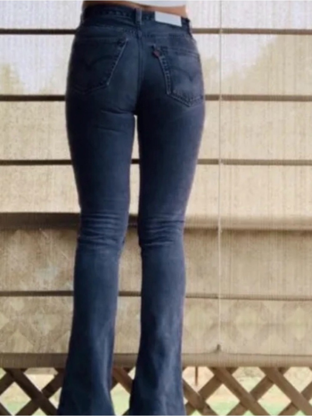 Re/Done The Elsa Levi Black Sz 28 inseam 34"